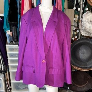 Pendleton Purple Women's Blazer